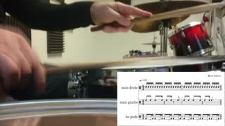 Voici une Samba avec l’utilisation de la "freehand technique"