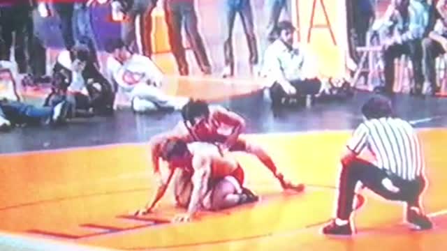 Barry Davis vs Gil Sanchez college wrestling