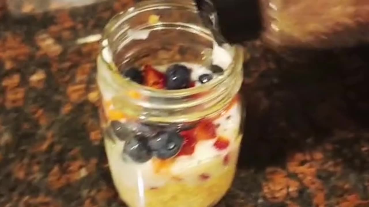 Best healthy breakfast, over night oats meal