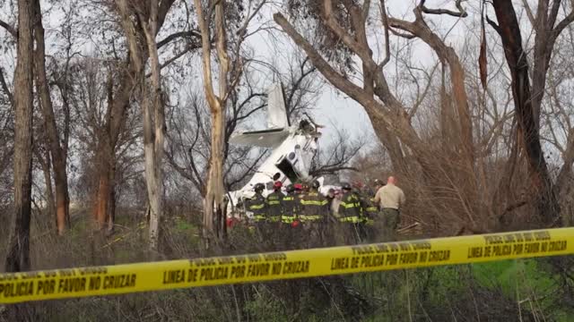 PLANE CRASH: Pilot Dies As Small Plane Wrecked In Crash Near Airport In California