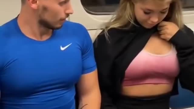 Funny video in metro