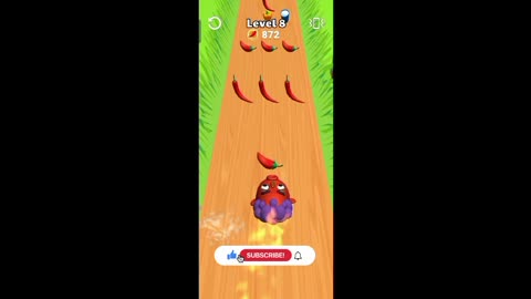 🌶️Chill Running 🔥Hot chilli Boy runner and eat chilli ||#short