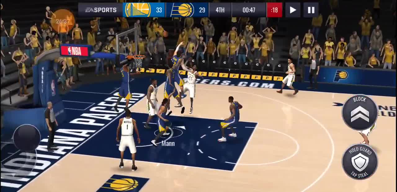 PLAYING NBA LIVE FOLLOW/LIKE