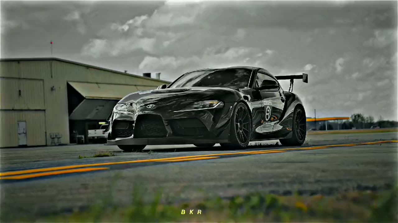 Toyota supra black