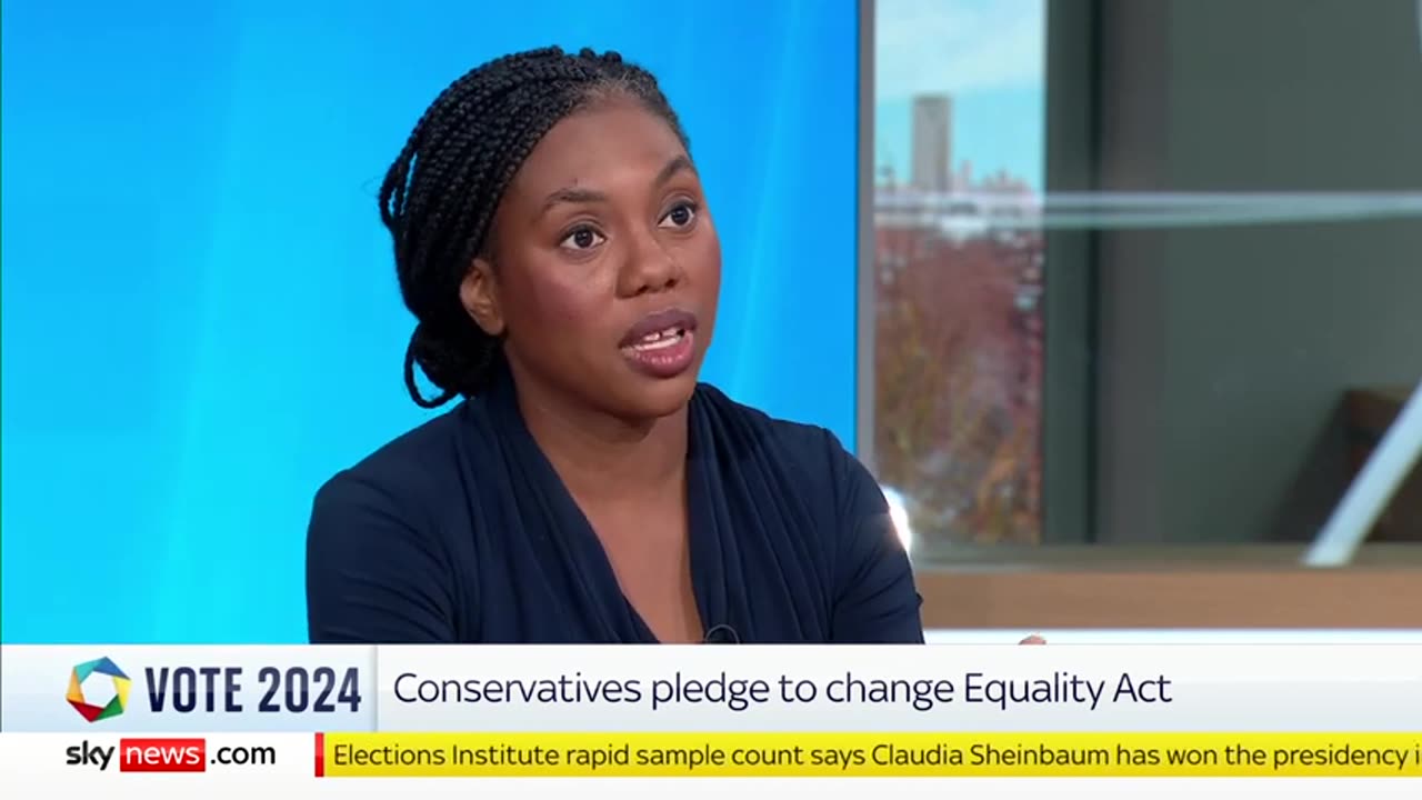 Tories pledge to shake up Equality Act to 'end confusion' over legal definition of sex Sky News