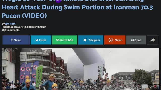 Ironman Has A Heart Attack While Swimming