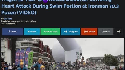 Ironman Has A Heart Attack While Swimming