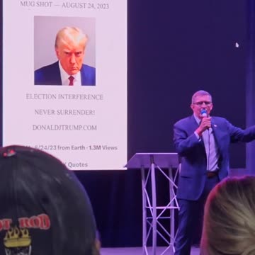 Gen Flynn talking Trump at ReAwaken America Tour