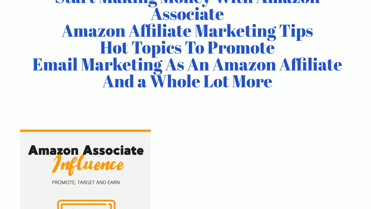 Amazon AssociateNEWAdvance Guide + Bonuses2023⚡️Earn 70%