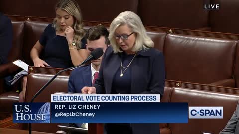 Rep. Liz Cheney Delivers Remarks On The Presidential Election Reform Act | September 21, 2022