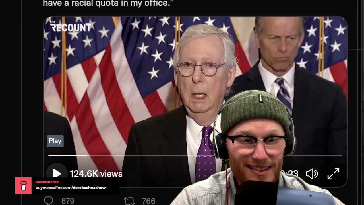 Mitch McConnell ASKED if HE has Any Black Women on Staff | His Response is Perfect