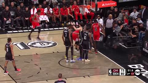 🚫 Yuta Watanabe BIG TIME block on DeMar DeRozan 🚫