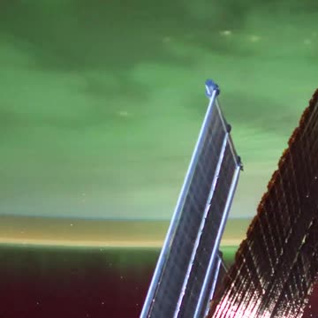 Northern Lights Seen From the International Space Station