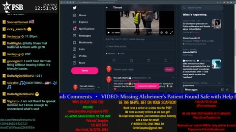2022-02-28 00:00 EST - Salty Sundays: with Salty Crystal