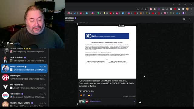 The FCC won't stop Elon Musk's purchase of Twitter