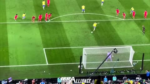 Neymar Goal vs South Korea - Dance Celebration - Brazil Fans Reaction