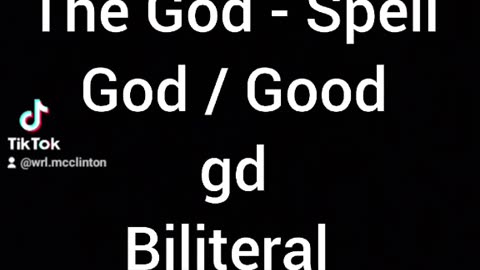 God is Good
