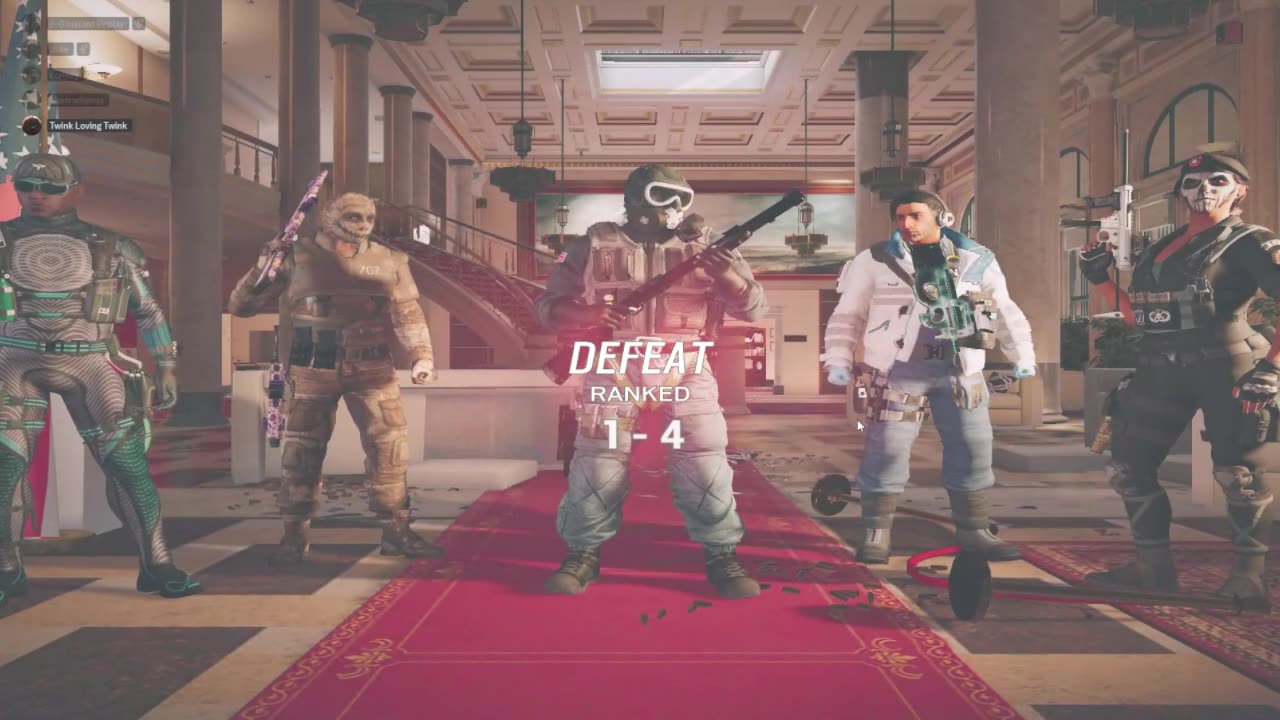 Rainbow Six Siege Possibly the Worst Teammates