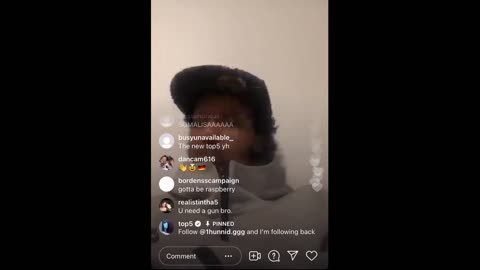 1Hunnid x Top5 IG live Top5 giving rappers PTSD FLASHBACK