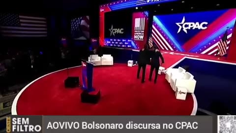 Sem filtro: Bolsonaro discursa no CPAC