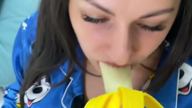 BANAN IN THE MOUTH