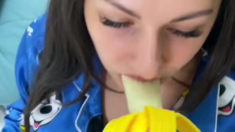 BANAN IN THE MOUTH