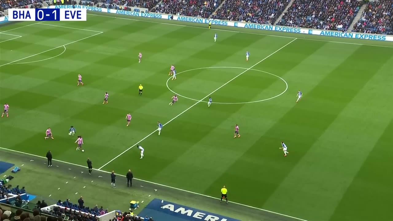 BRIGHTON 1-5 EVERTON - Premier League highlights