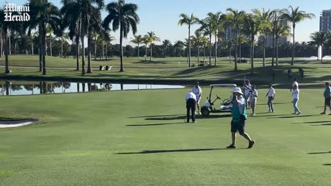 'He's a nice man_' Trump answers question about whether he'll be campaigning with Gov. DeSantis