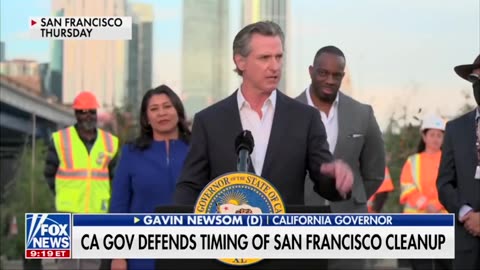 LOL: Gov. Newsom Admits San Fran Only Cleaning Up City Because Foreign Leaders Visiting