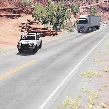 Realistic Highway Car Crashes