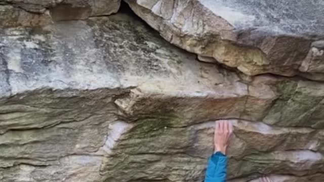 Lorax v3-v4 #bouldering #gunks #gunksbouldering