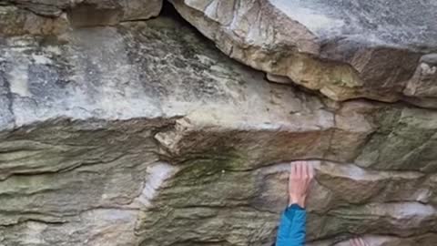 Lorax v3-v4 #bouldering #gunks #gunksbouldering