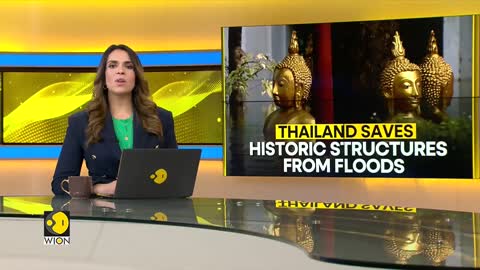 Floods wreak havoc in Thailand; Govt redirects water to save monuments| Latest News | WION