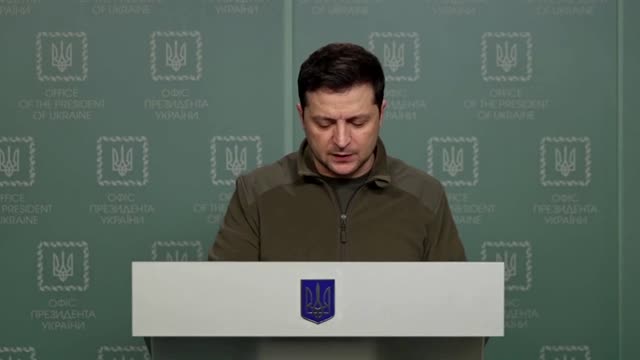 'We have to hold out': Zelenskiy says Russians will attack Kyiv at night