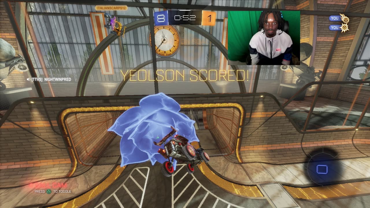 Rocketleague yeolson winning now yrrr