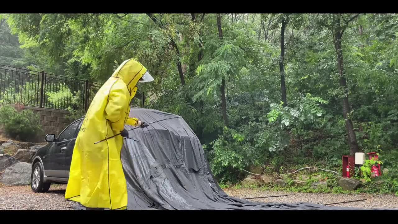 Delicate self driving camp, moving single camp, full of atmosphere