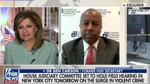 Dr Ben Carson: Field Hearing in NYC on Crime