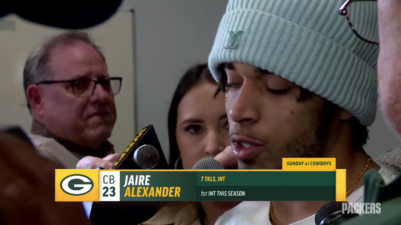 Jaire Alexander on defense’s 2 takeaways: 'We needed that'