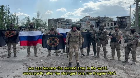 PMC Wagner´s Prigozhin to Zelensky after liberation of Artyomovsk (Bakhmut)