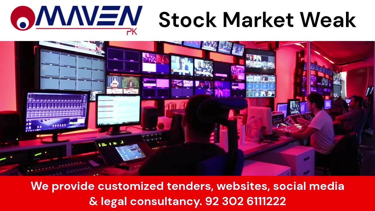 Stock market weak