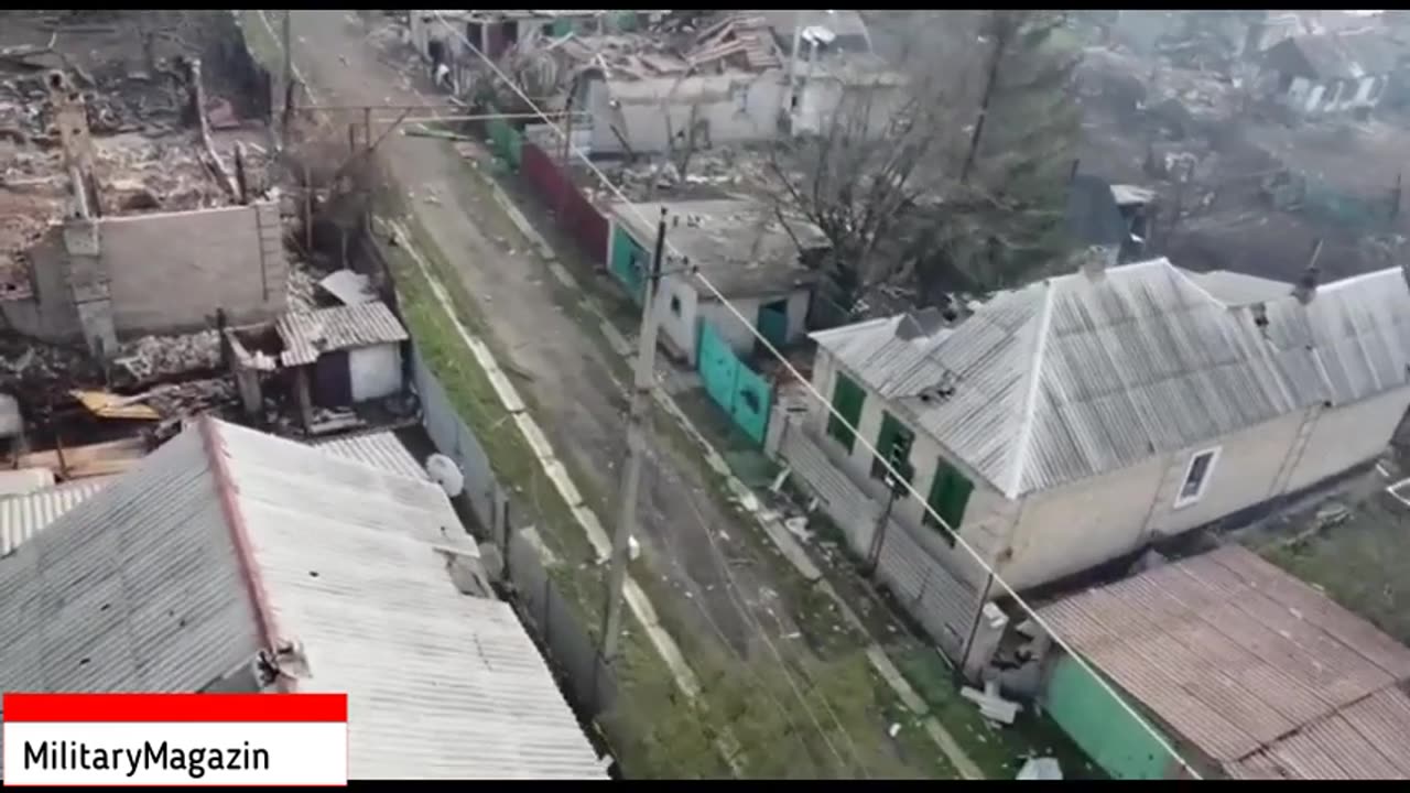 War in Ukraine - footage of urban battles during the battle for Papasnaya