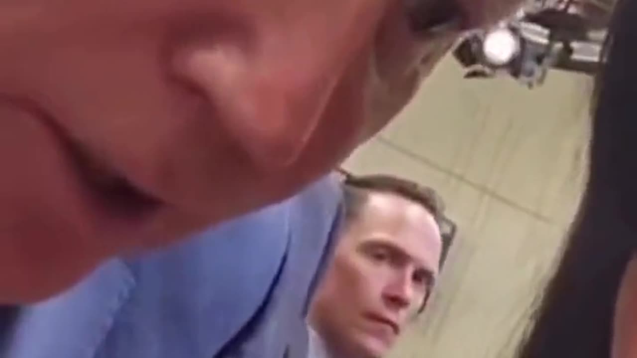 Biden didn’t know this woman was recording and you can hear him aggressively sniff her small child