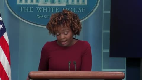 WH Press Sec Is Still Upset About "Voter Suppression" Even After Warnock Win