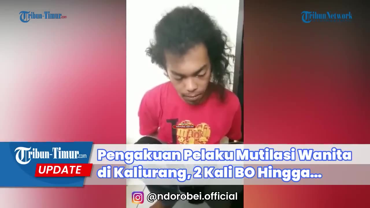 Pengakuan Pelaku Pembunuhan Wanita di Kaliurang, 2 Kali BO Hingga…