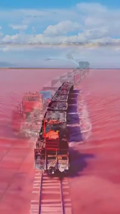 Shorts - Train In Red Water