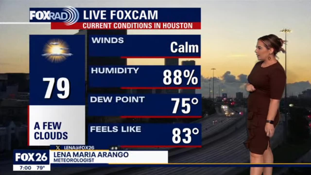 Fox26 Houston's Hot & Curvy Weather Girl Lena Maria On 092323