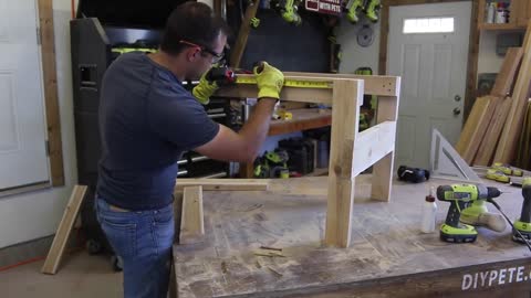 How to Build a Patio Chair - DIY Outdoor Chair Build