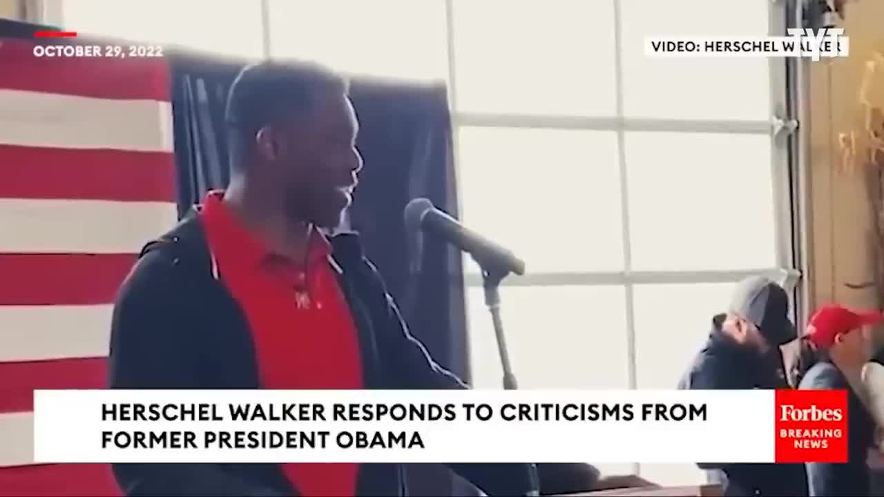 Herschel Walker Picks Fight With Obama, REGRETS It Immediately