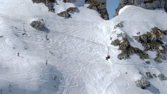 Ski Lift and Ski Slope