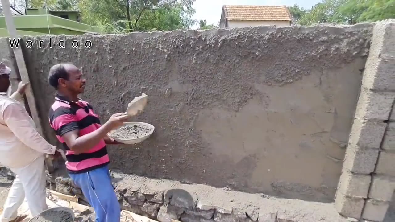 Plastering Techniques || wall plaster